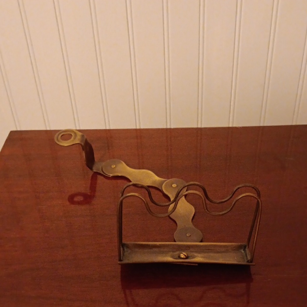 Vintage Brass Toaster